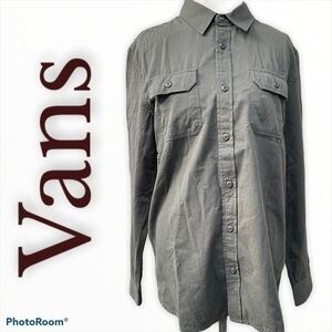 Vans Long Sleeve Button Down   BD3